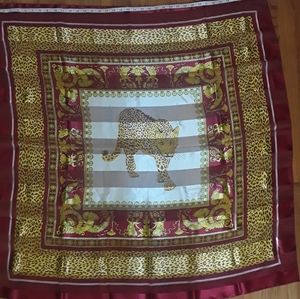 100% silk jaguar